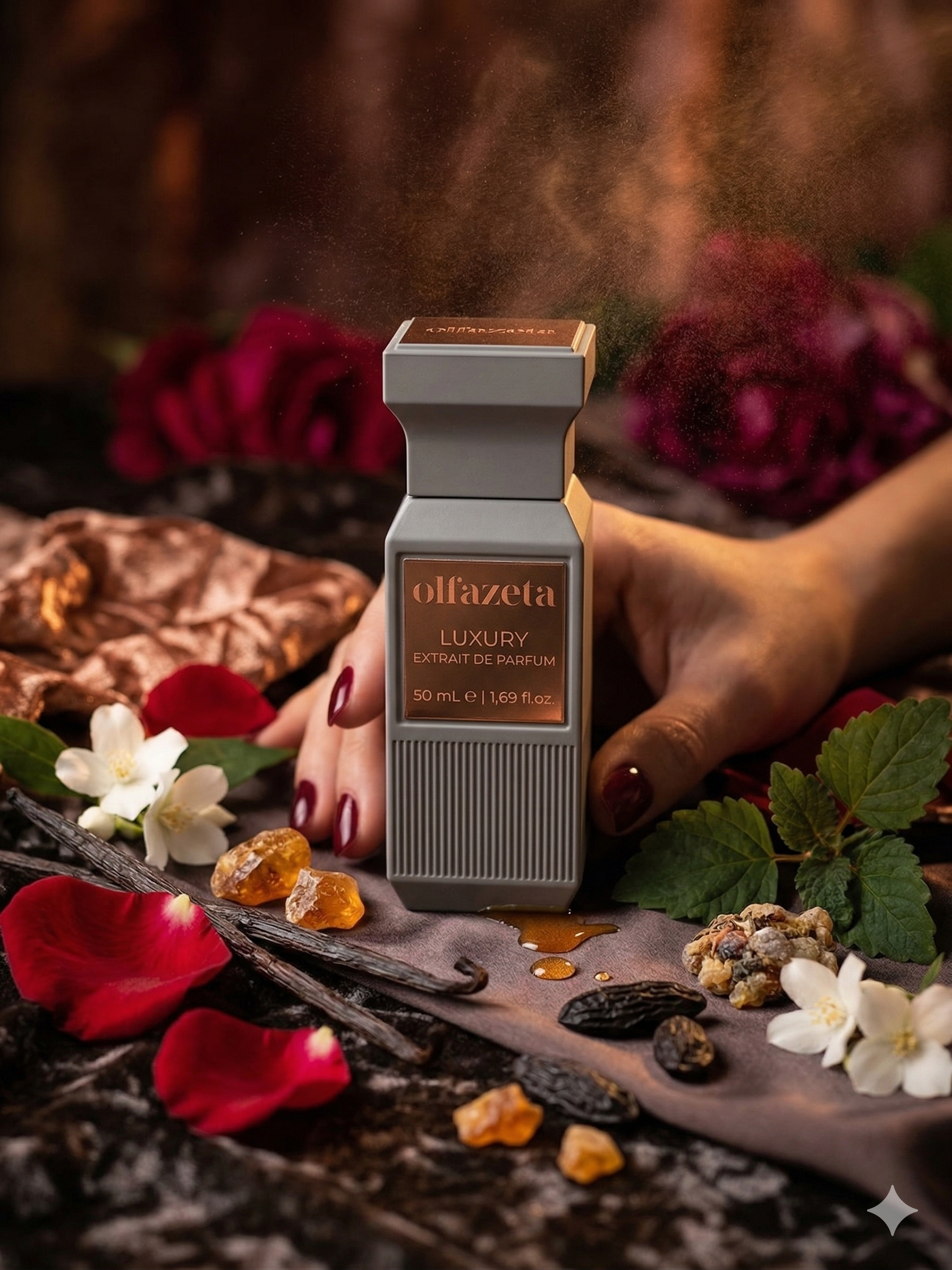 OlfaZeta Pure Gold Intense - Parfum femme luxury