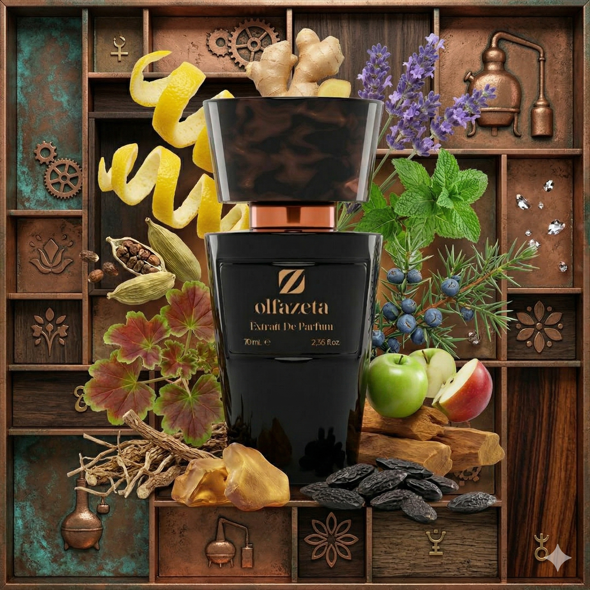 OlfaZeta Wildman - Parfum homme