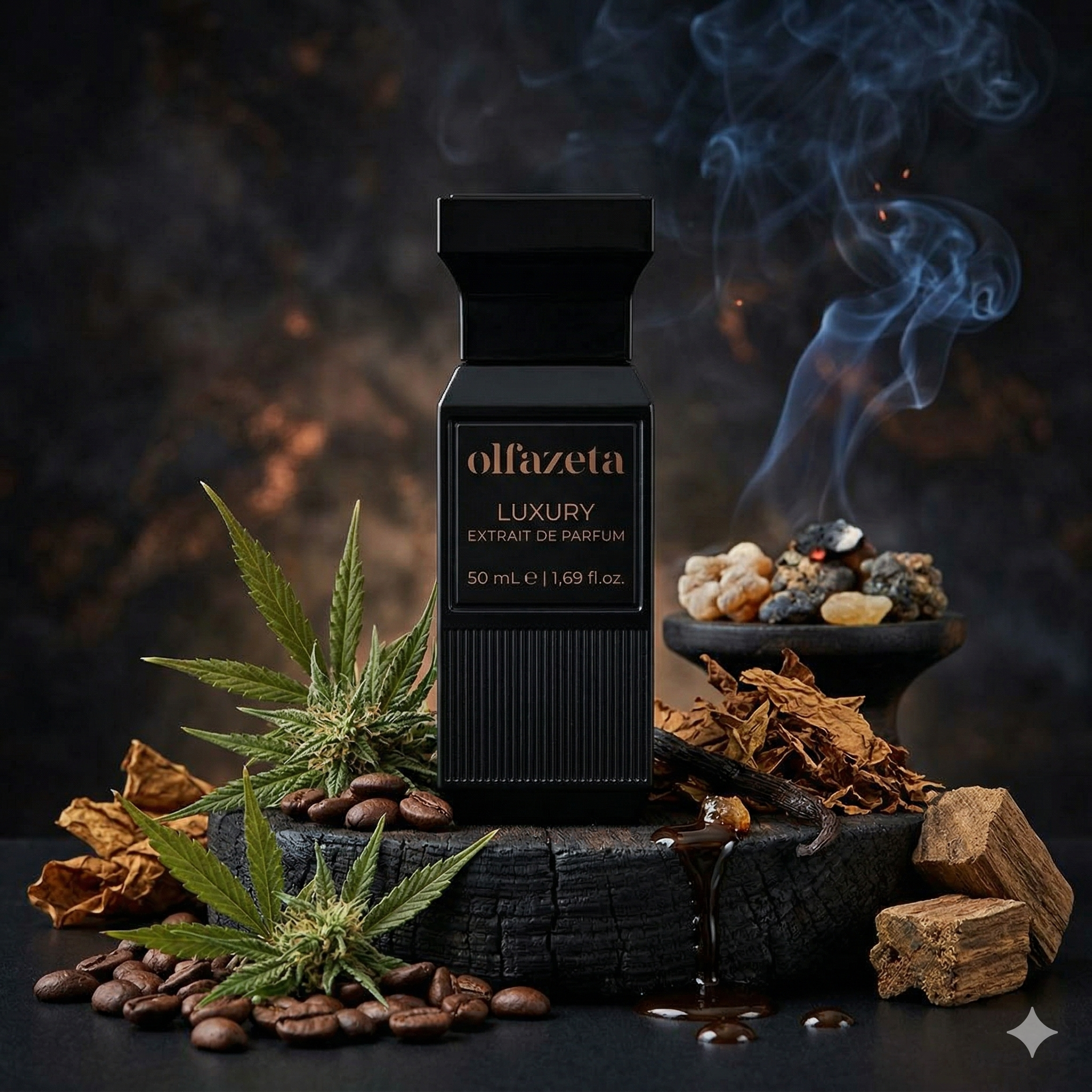 OlfaZeta Essence Noire - Parfum homme luxury