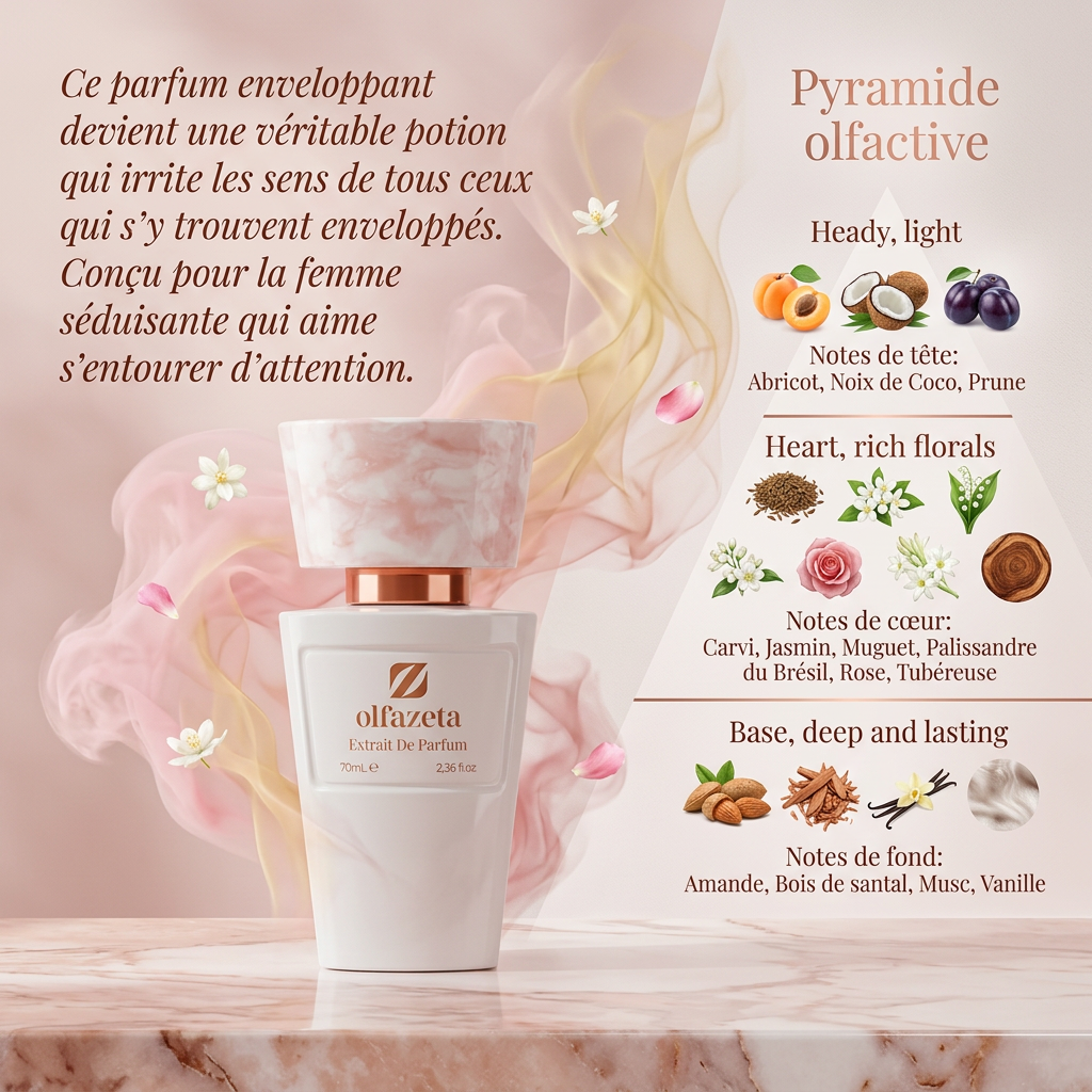 OlfaZeta Fatale - Parfum femme 70 ml | Essence 30%