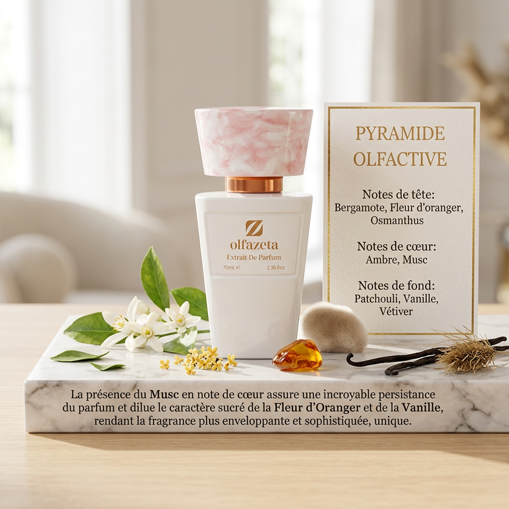OlfaZeta Parfum femme essence 30% 70 ml