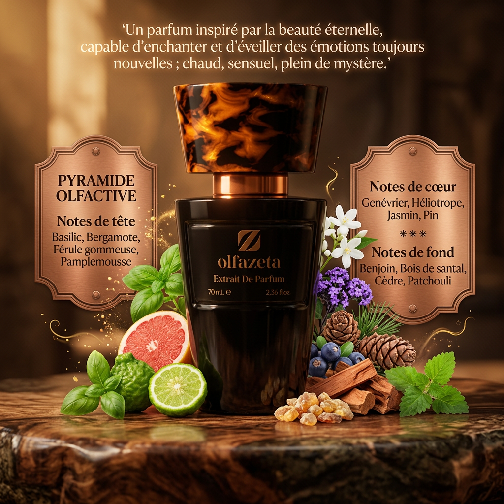 OlfaZeta Parfum homme essence 30%