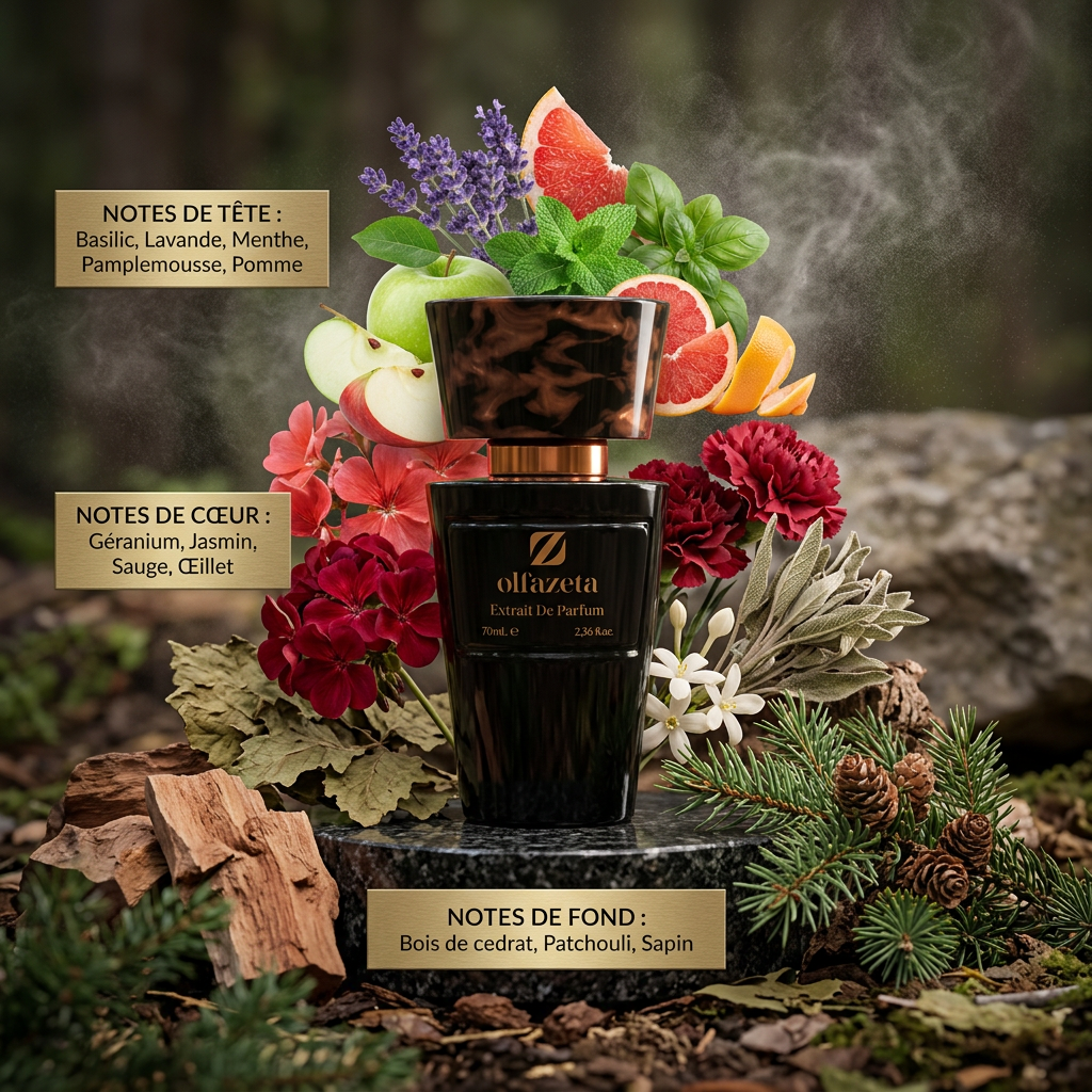 OlfaZeta Unbending Man - Parfum homme