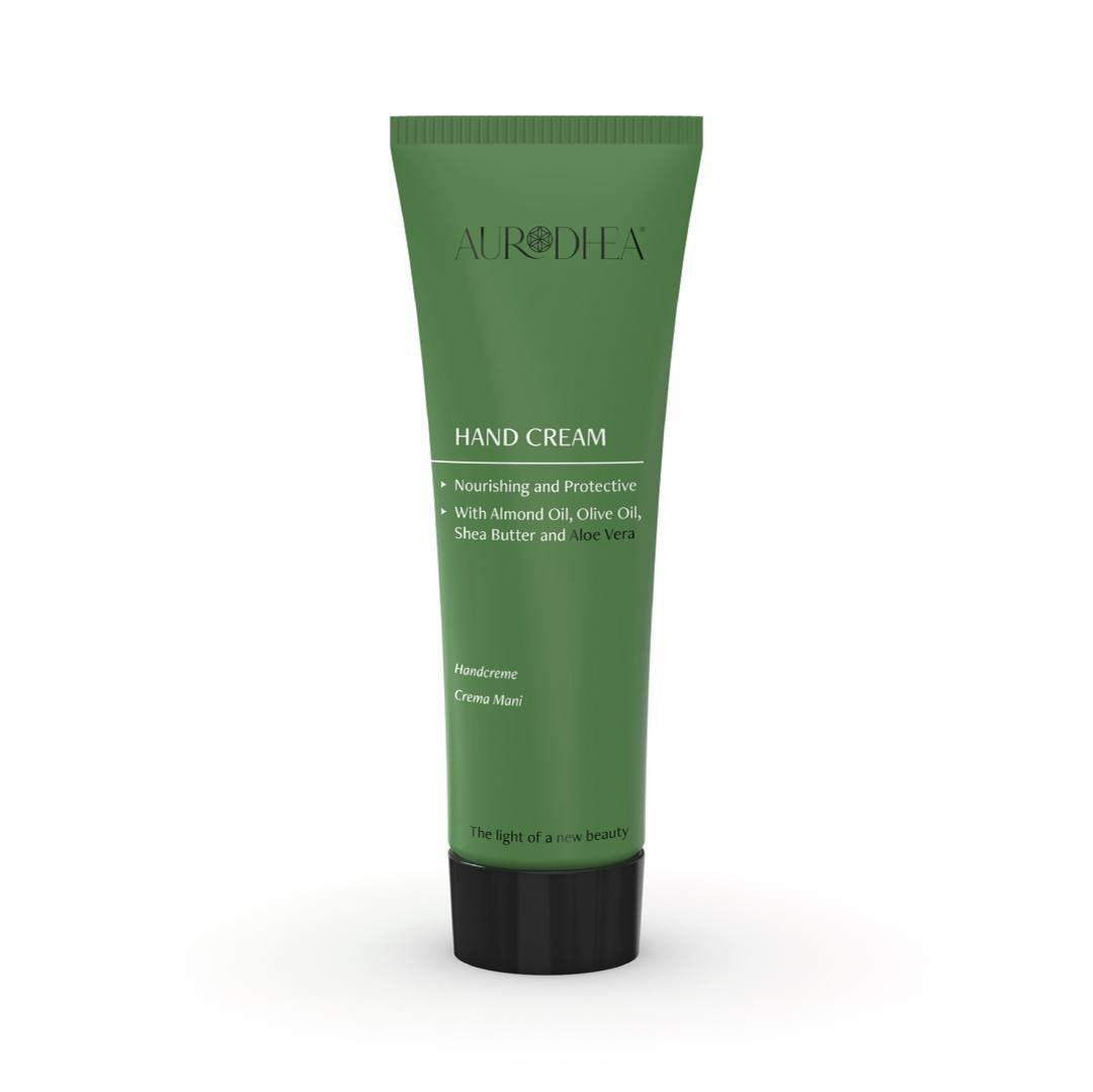 Aurodhea Crème Mains à l'Aloe Vera - 75 ml | Enrichie en Huile d'Amande, Huile d'Olive et Beurre de Kariété