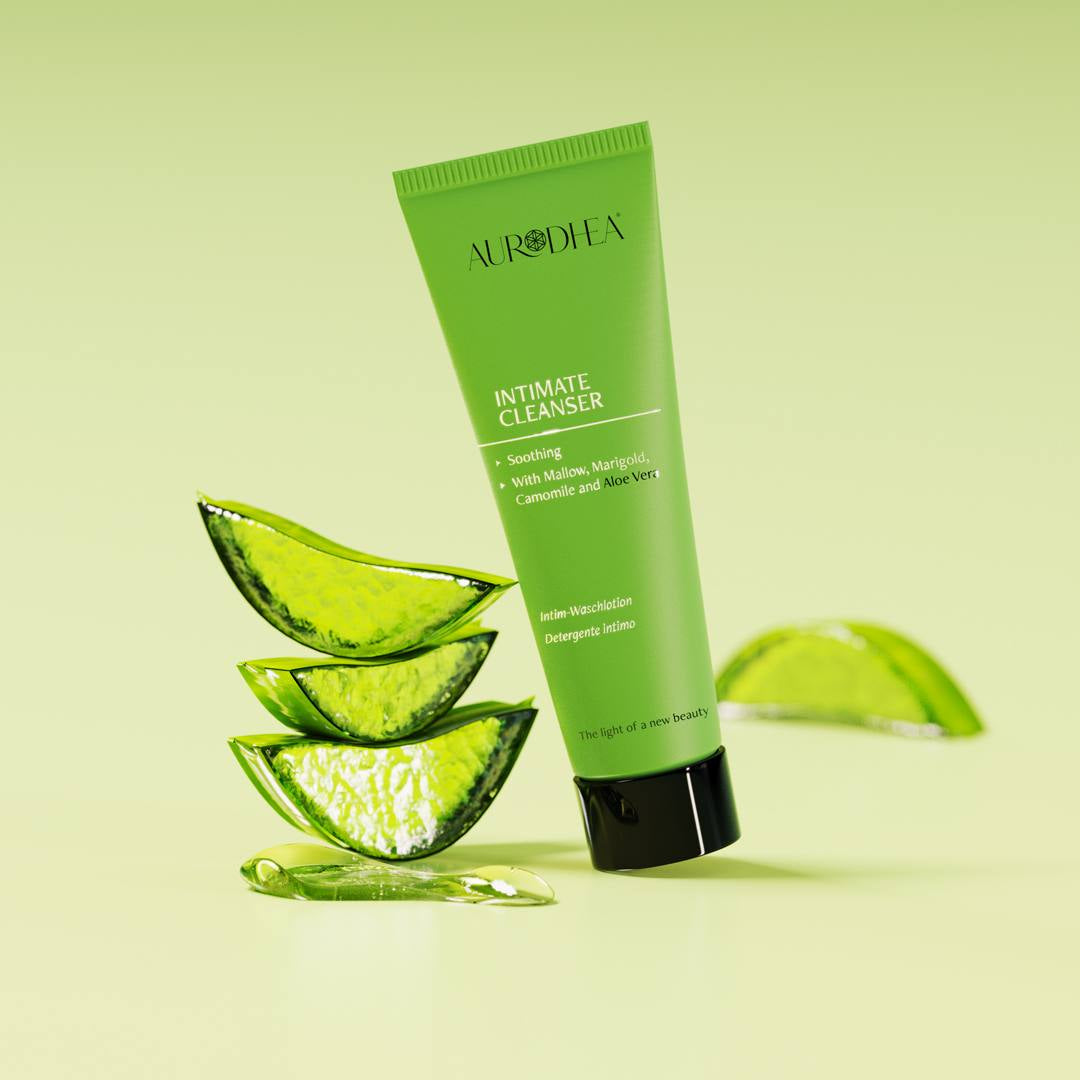 Aurodhea Nettoyant Intime à l'Aloe Vera - Soin Délicat pH 4,5 | Mauve & Camomille