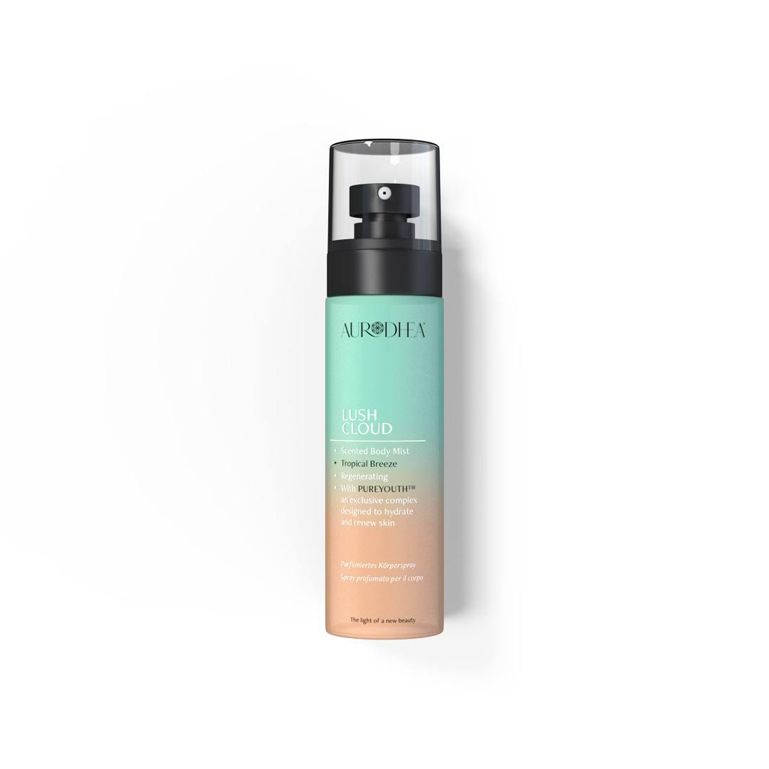 Aurodhea LUSH CLOUD « Tropical Breeze » - Brume Parfumée Corps - 100 ml | Avec le complexe exclusif PUREYOUTH™