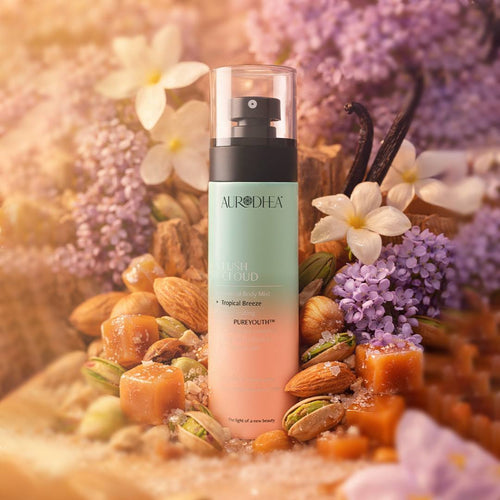 Aurodhea LUSH CLOUD "Tropical Breeze" - Body Fragrance Mist - 100 ml | With the exclusive PUREYOUTH™ complex